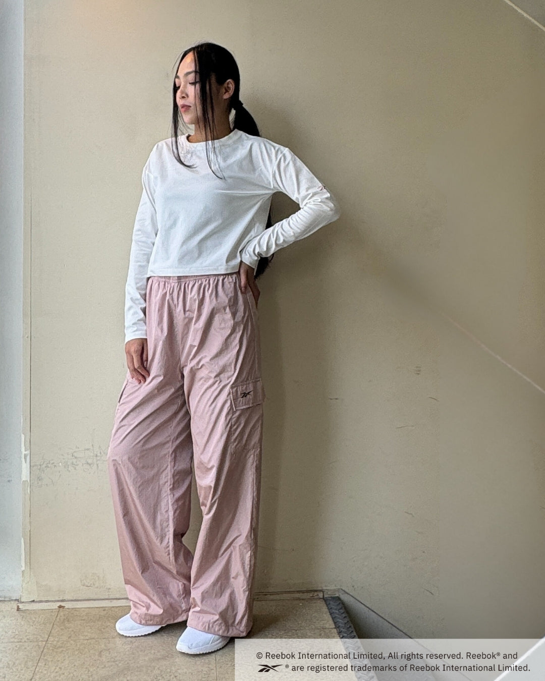Ree-FIT WIDE WIND CARGO REEBOK / リーボック リーフィット ワイド カーゴパンツ
