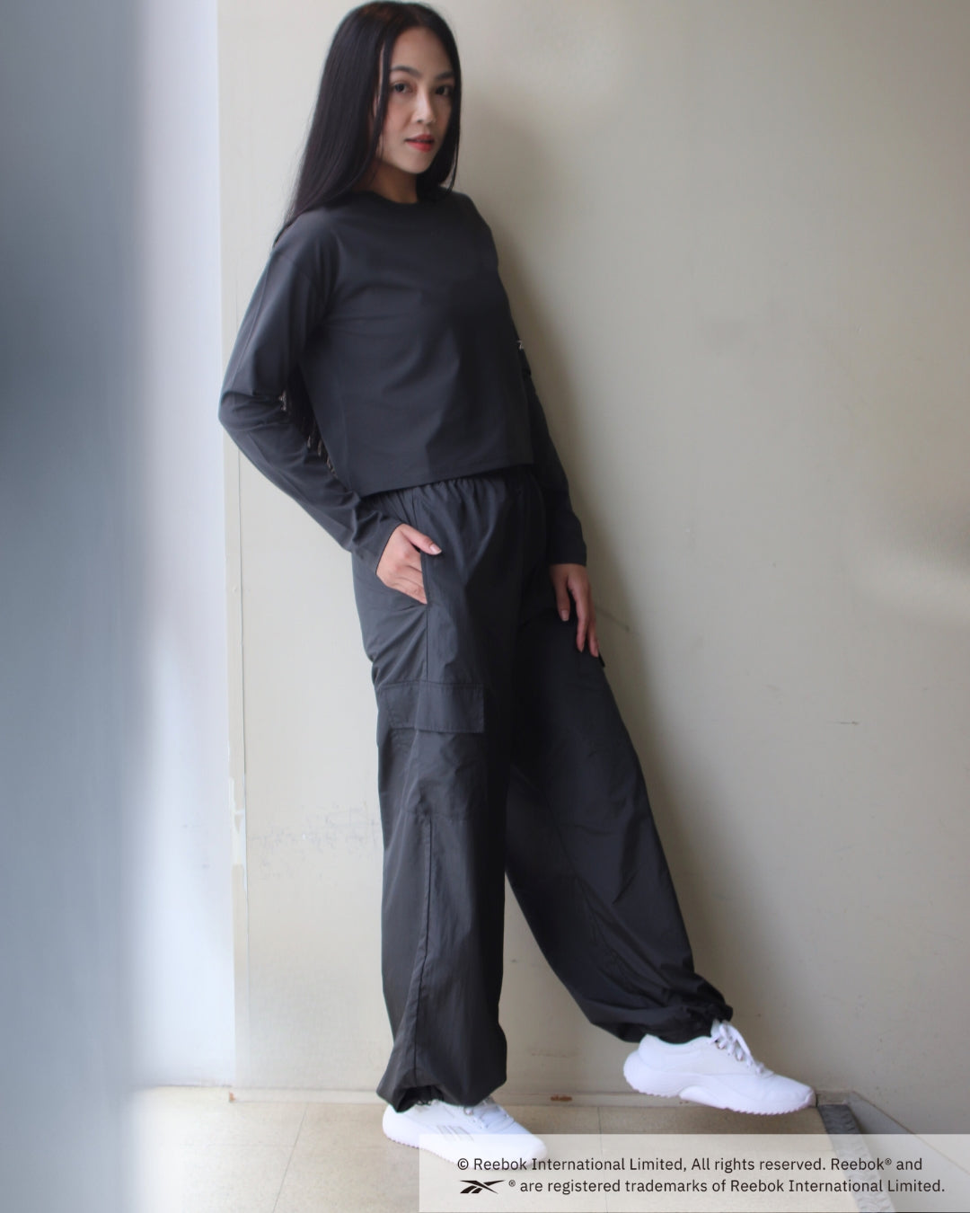 Ree-FIT WIDE WIND CARGO REEBOK / リーボック リーフィット ワイド カーゴパンツ