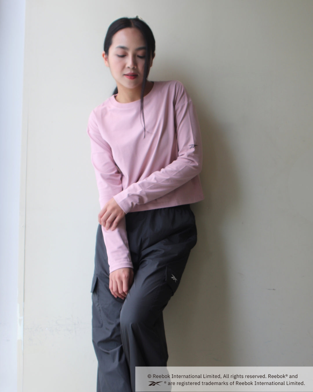 Ree-FIT SHORT L/SW-TEE REEBOK / リーボック リーフィットロングTシャツ