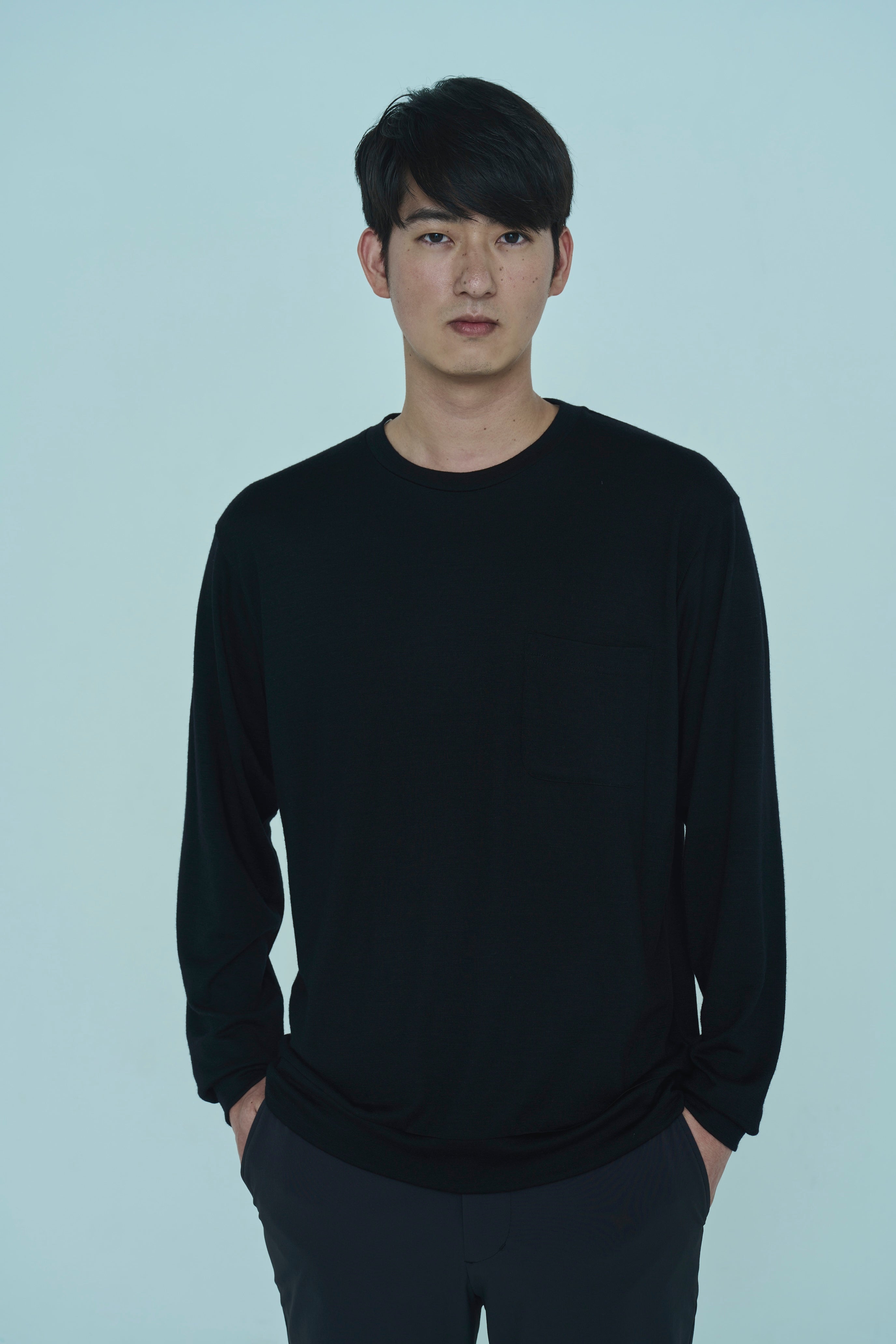 WOOL WASHABLE TEE/ダンロップリファインド ウールウォッシャブル カットTシャツ