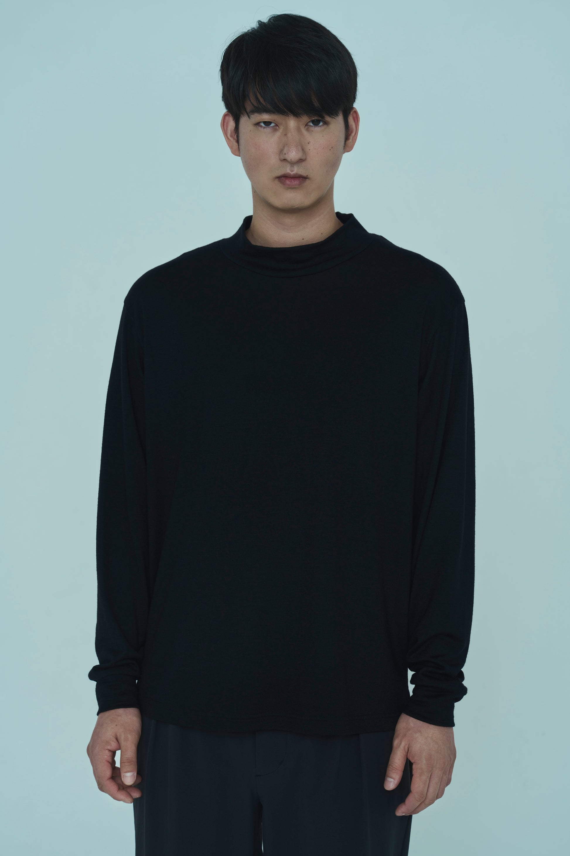 WOOL WASHABLE MOCK/ダンロップリファインド ウールウォッシャブル カットモック