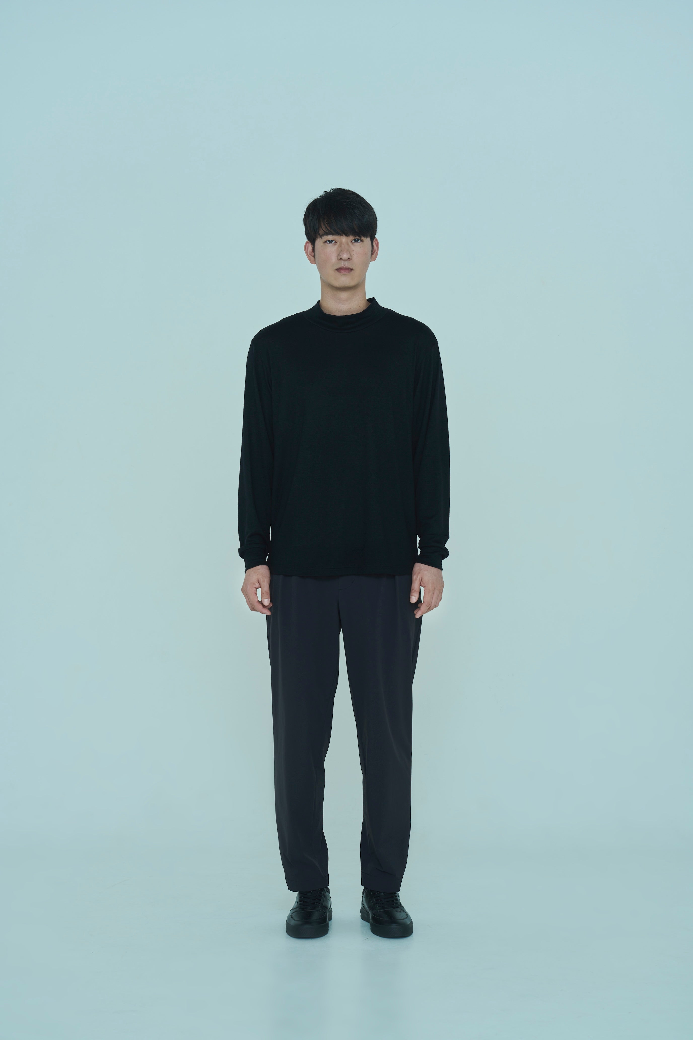 WOOL WASHABLE MOCK/ダンロップリファインド ウールウォッシャブル カットモック