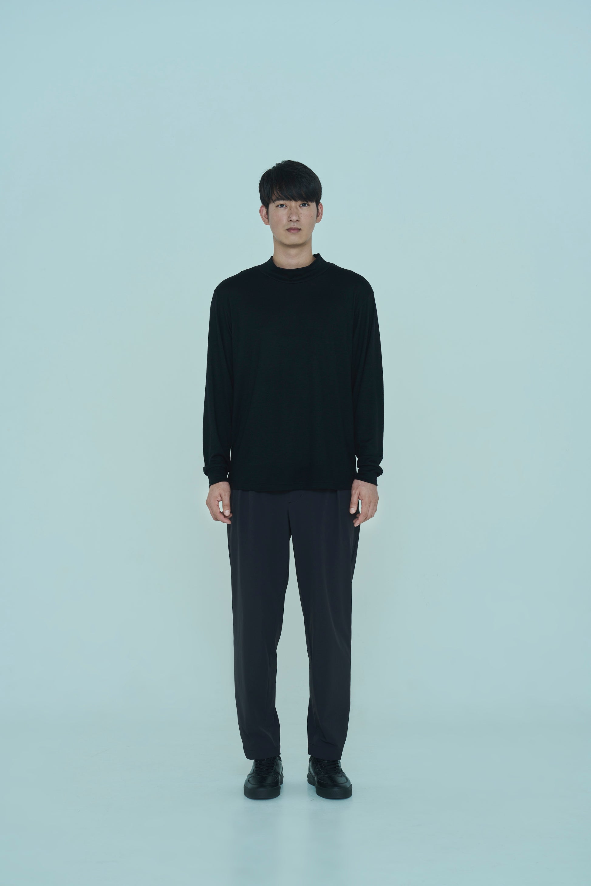 WOOL WASHABLE MOCK/ダンロップリファインド ウールウォッシャブル カットモック