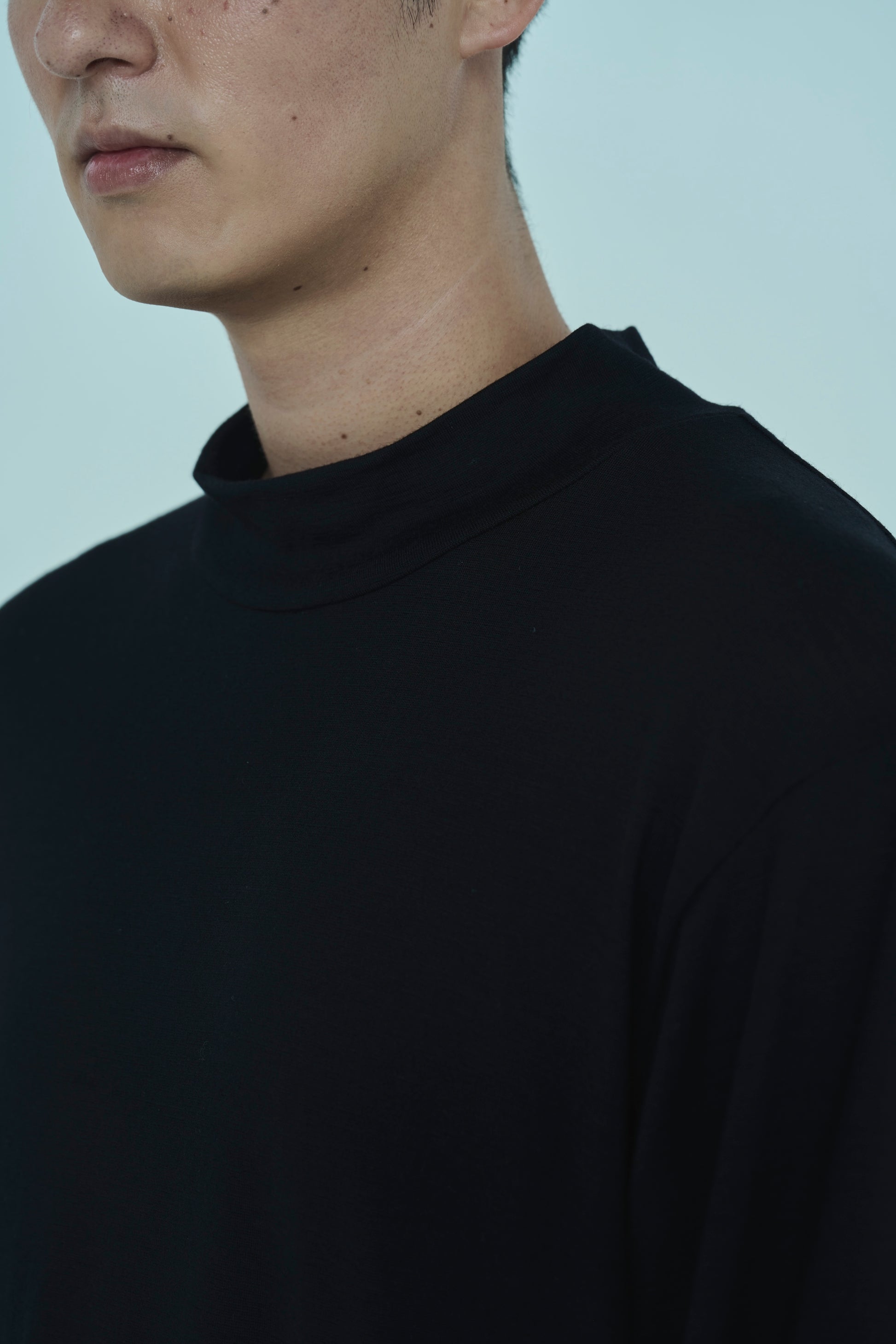 WOOL WASHABLE MOCK/ダンロップリファインド ウールウォッシャブル カットモック