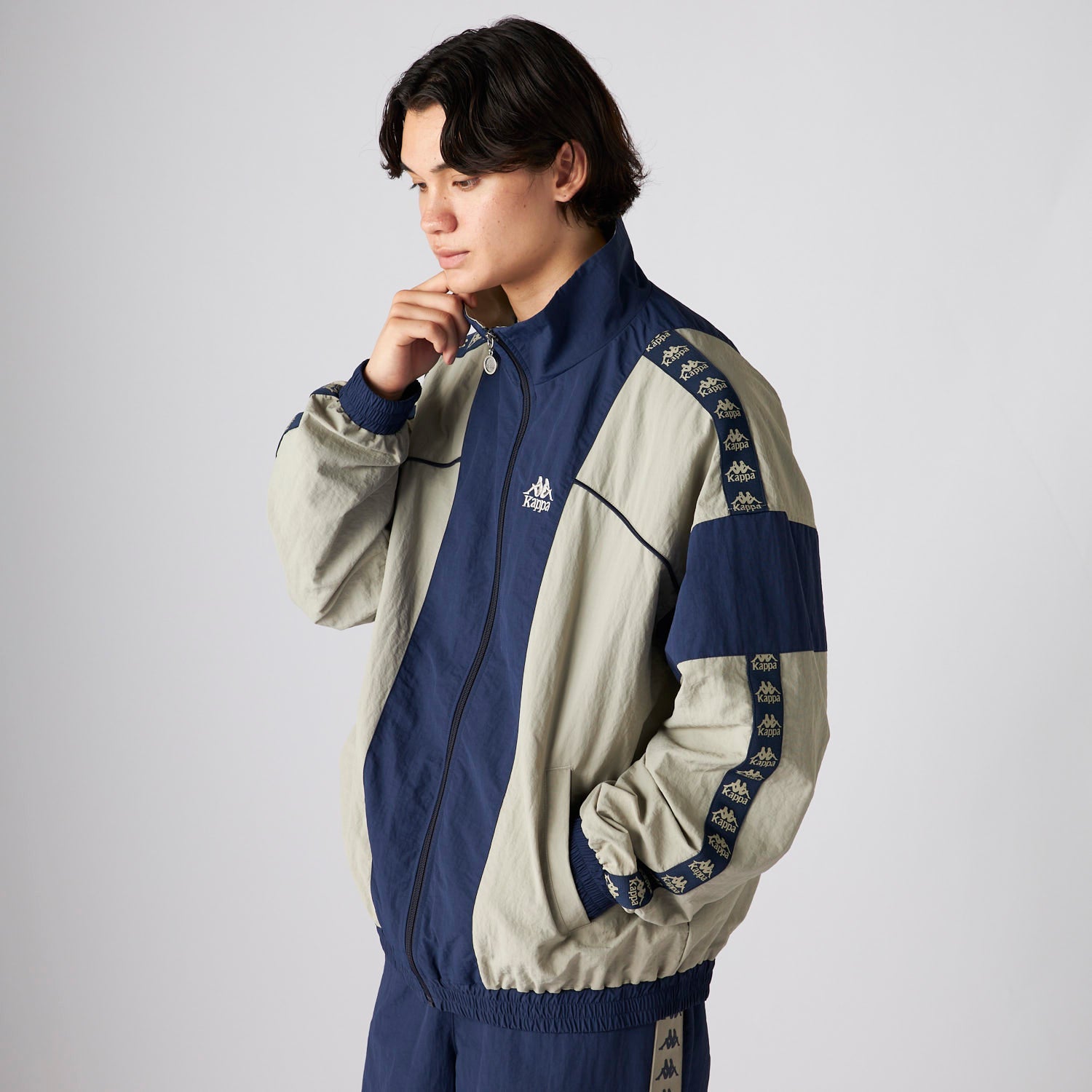 BANDA NYLON TRACK JACKET / カッパー バンダナイロントラックジャケット