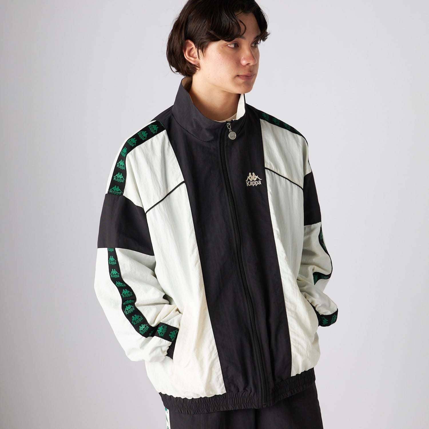 BANDA NYLON TRACK JACKET / カッパー バンダナイロントラックジャケット