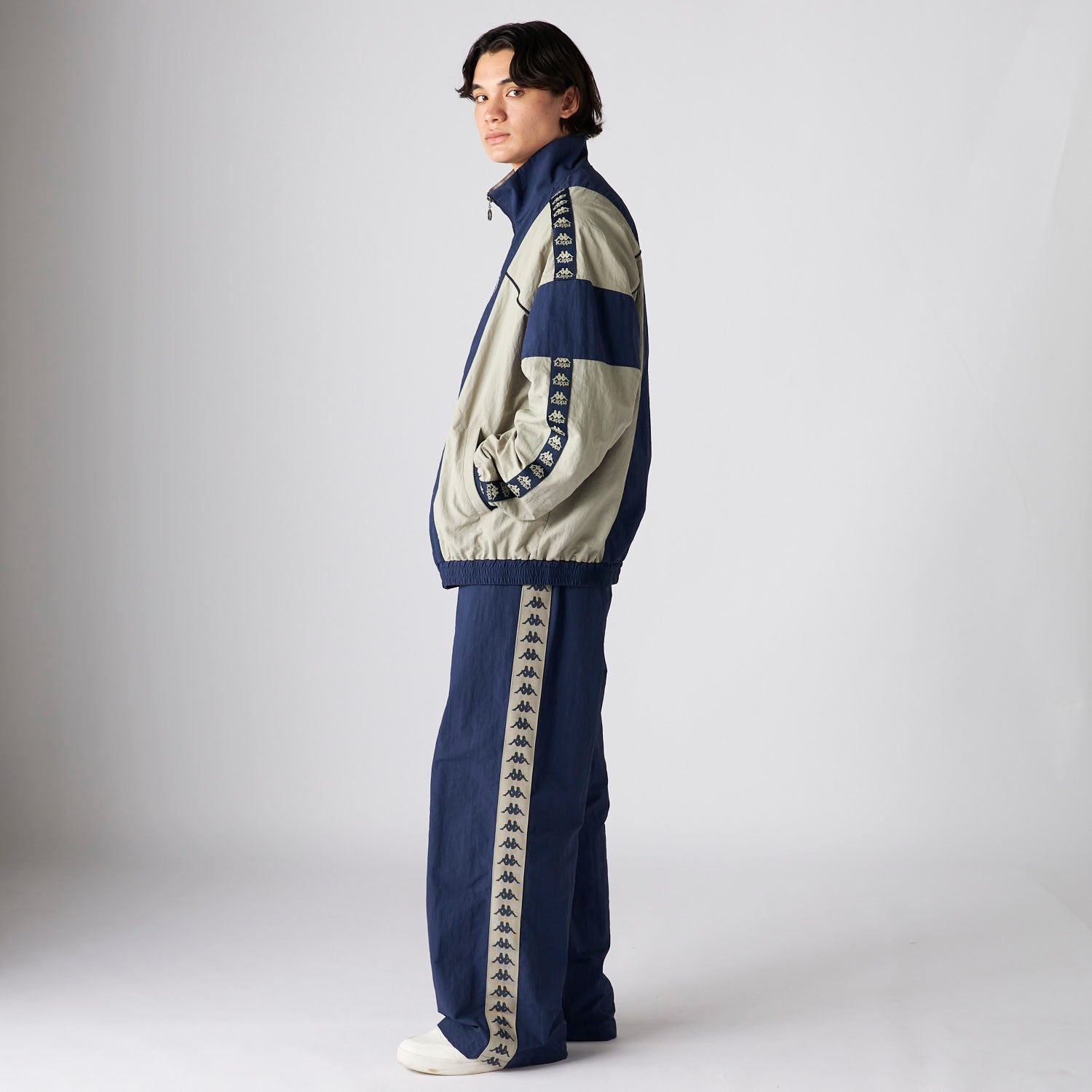 BANDA NYLON TRACK JACKET / カッパー バンダナイロントラックジャケット