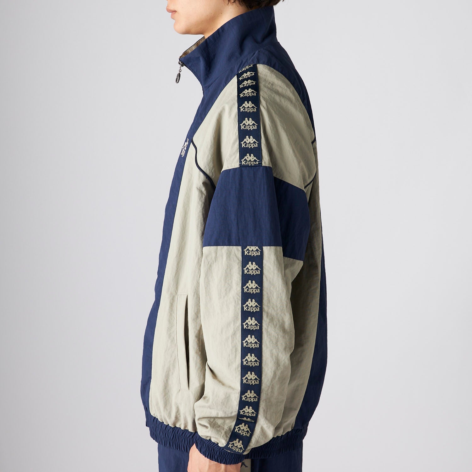 BANDA NYLON TRACK JACKET / カッパー バンダナイロントラックジャケット