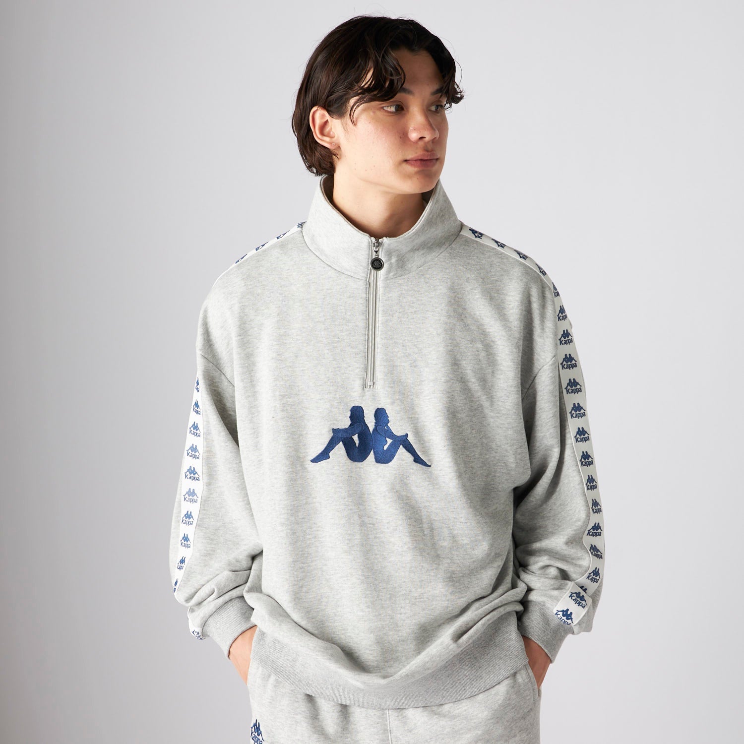 BANDA HALF-ZIP SWEAT / カッパー バンダハーフジップスウェット