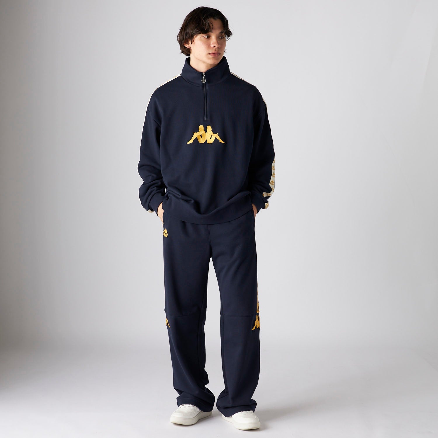 BANDA HALF-ZIP SWEAT / カッパー バンダハーフジップスウェット