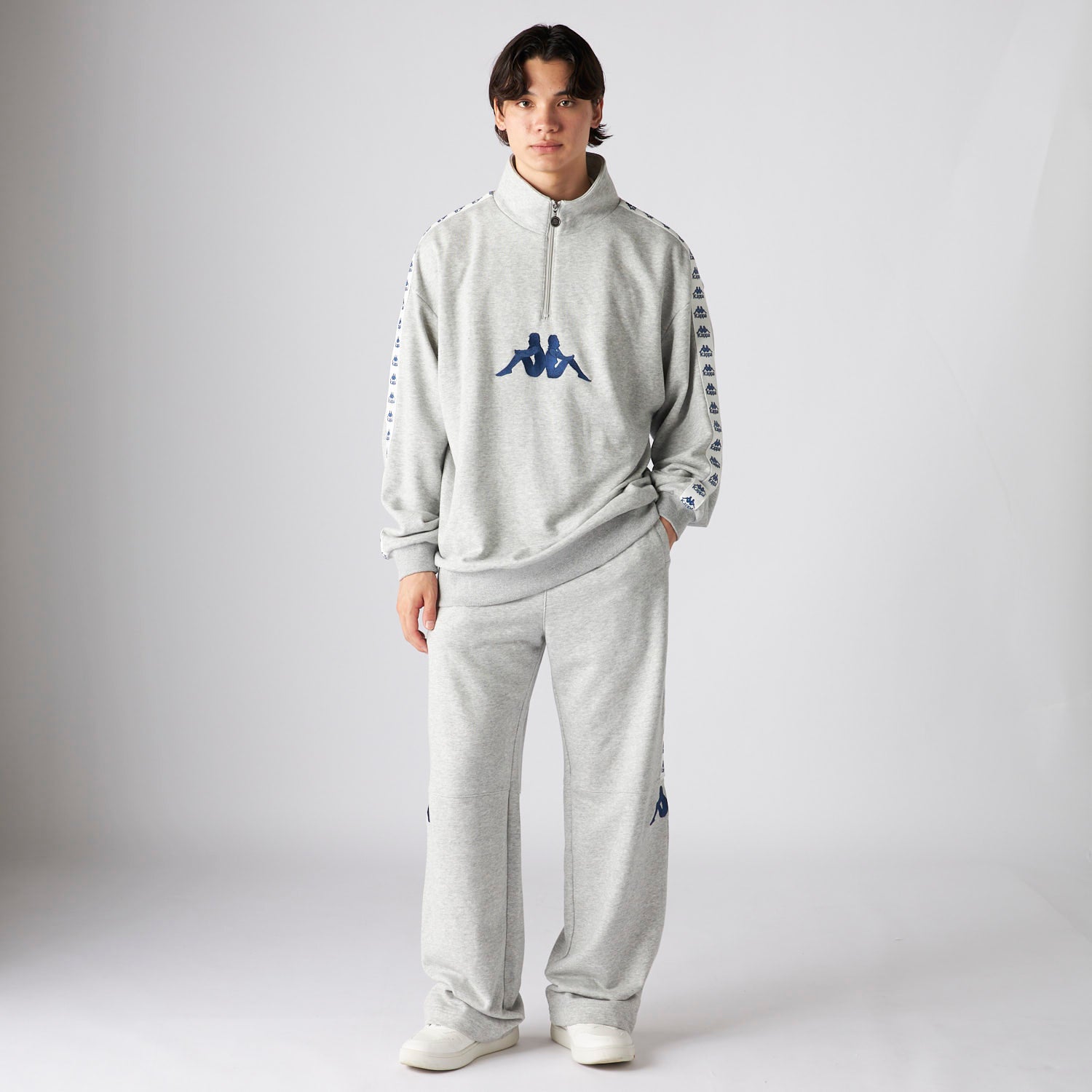 BANDA HALF-ZIP SWEAT / カッパー バンダハーフジップスウェット