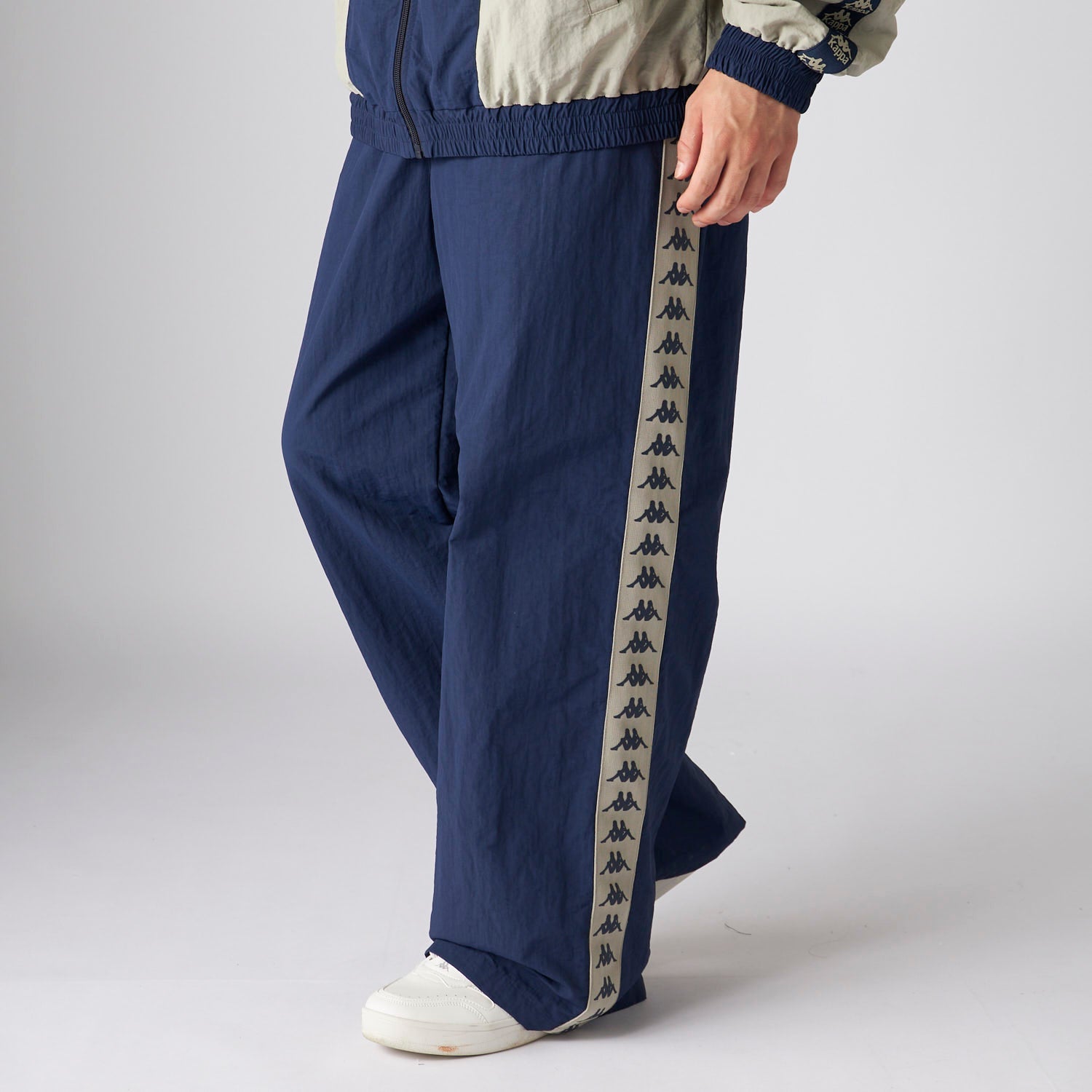 BANDA NYLON TRACK PANTS / カッパー バンダナイロントラックパンツ