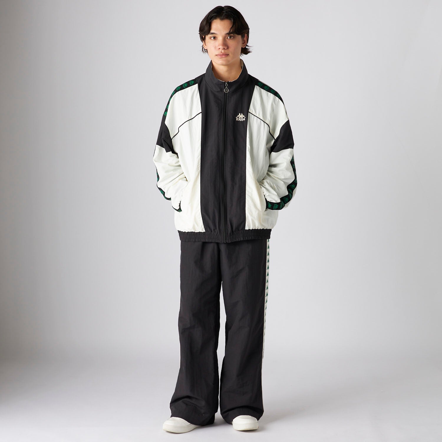 BANDA NYLON TRACK PANTS / カッパー バンダナイロントラックパンツ