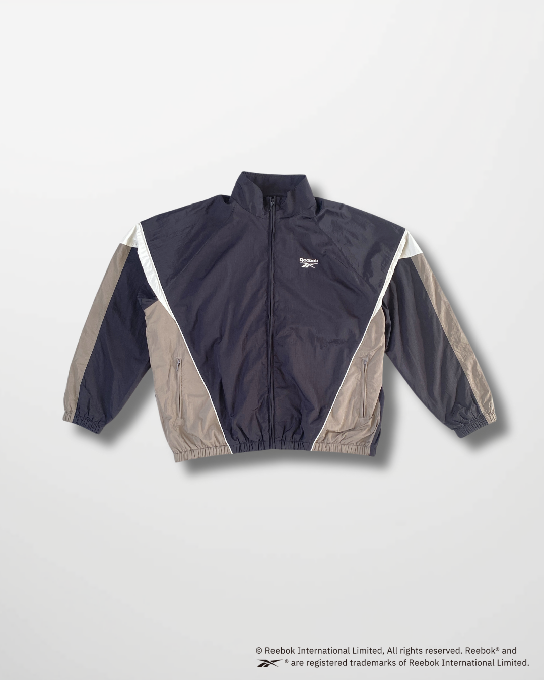 リーボックのジャケットです！ フルジップジャケット / Woven FZ （ベクターネイビー） -Reebok