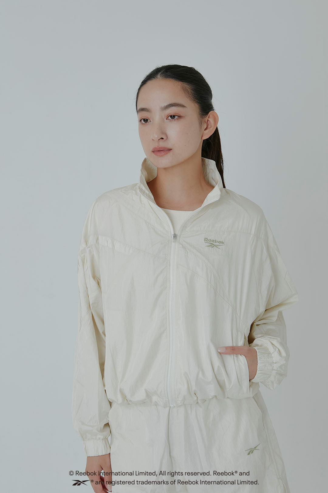 REE FIT NYLON WIND W-JACKET REEBOK / リーボック リーフィット ナイロンウインドWジャケット
