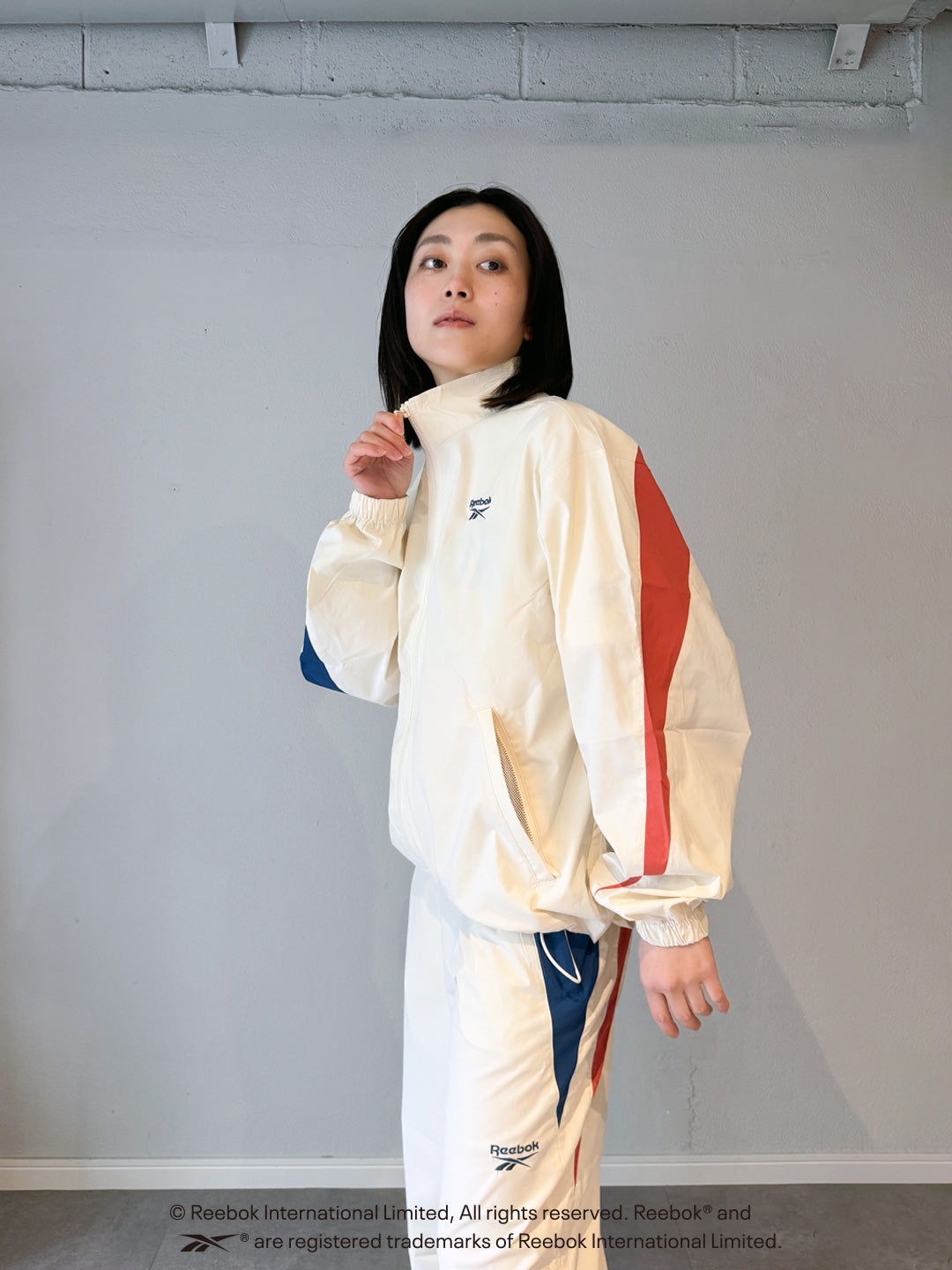 HYPER TECH TRACK VECTOR WIND JACKET / リーボック ハイパーテック ベクターウィンドジャケット