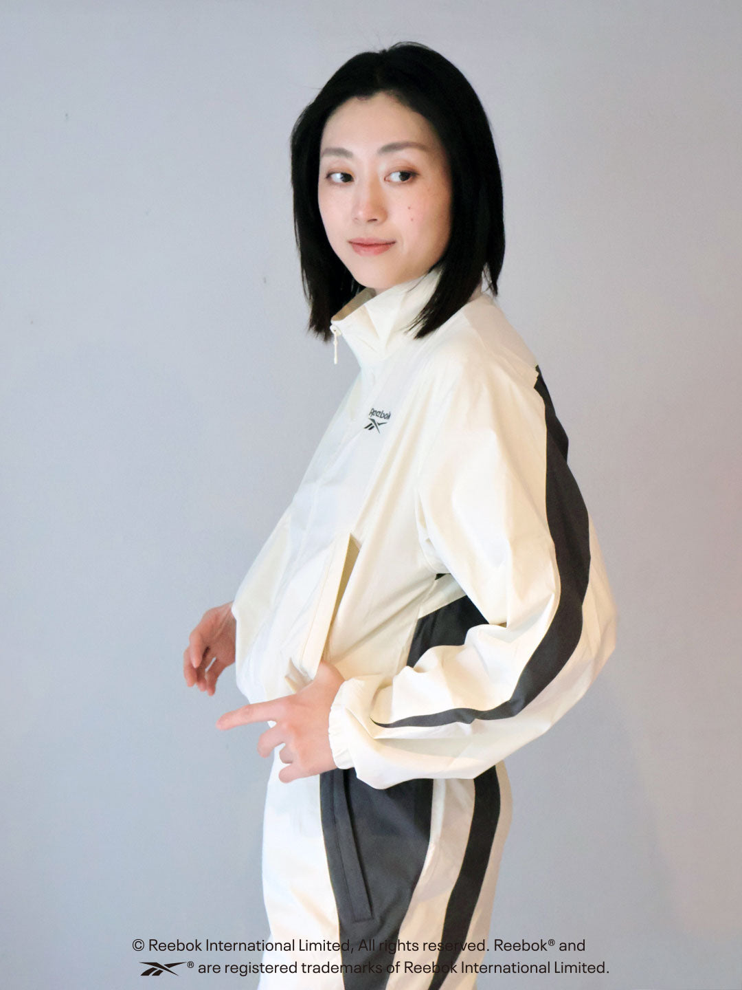 HYPER TECH TRACK VECTOR SHORT WIND JACKET / リーボック ハイパーテック ベクターショートウィンドジャケット