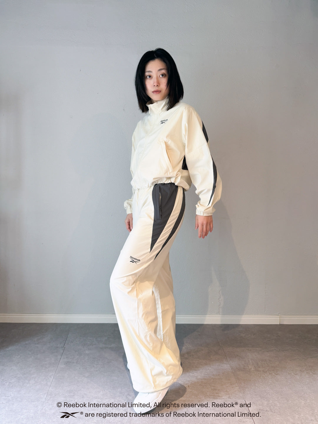 HYPER TECH TRACK VECTOR SHORT WIND JACKET / リーボック ハイパーテック ベクターショートウィンドジャケット