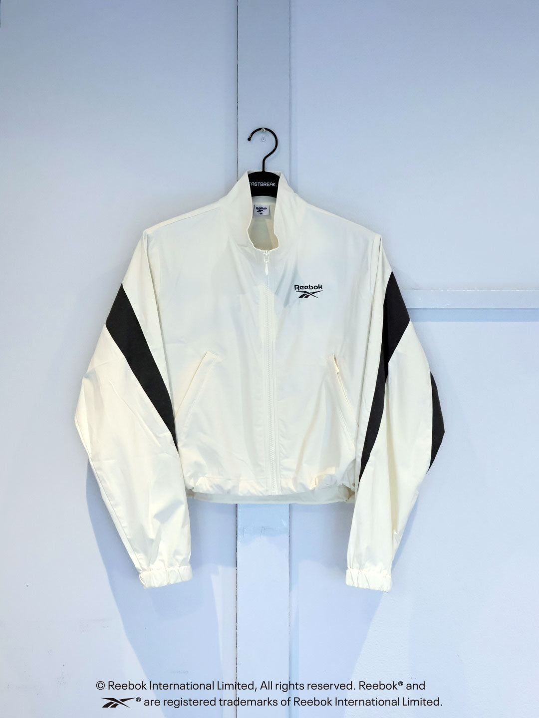 HYPER TECH TRACK VECTOR SHORT WIND JACKET / リーボック ハイパーテック ベクターショートウィンドジャケット