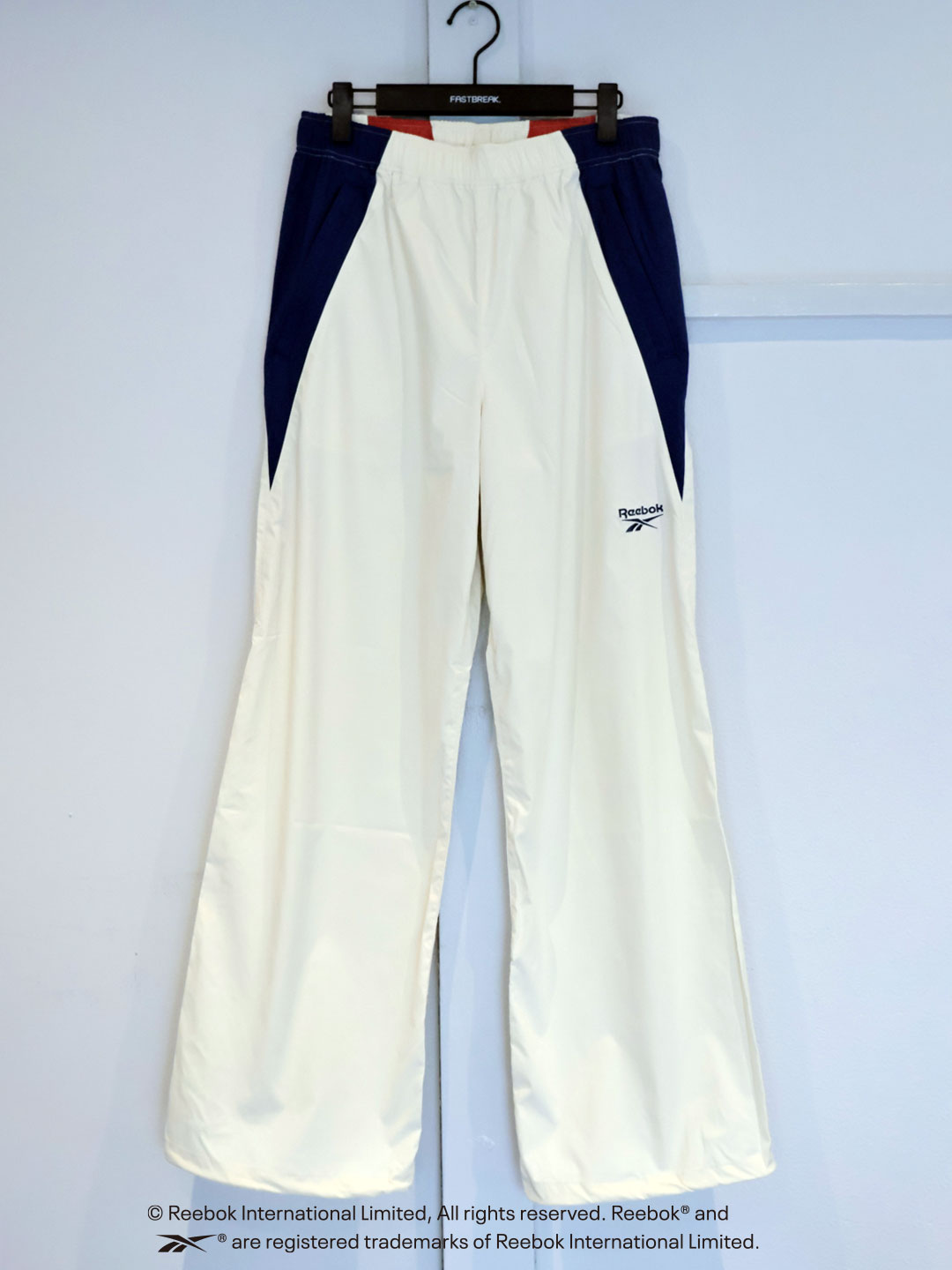 Reebok×Perfume トラックウィンドパンツ ReebokxPerfume Apparel collections 2026SS – FASTBREAK.