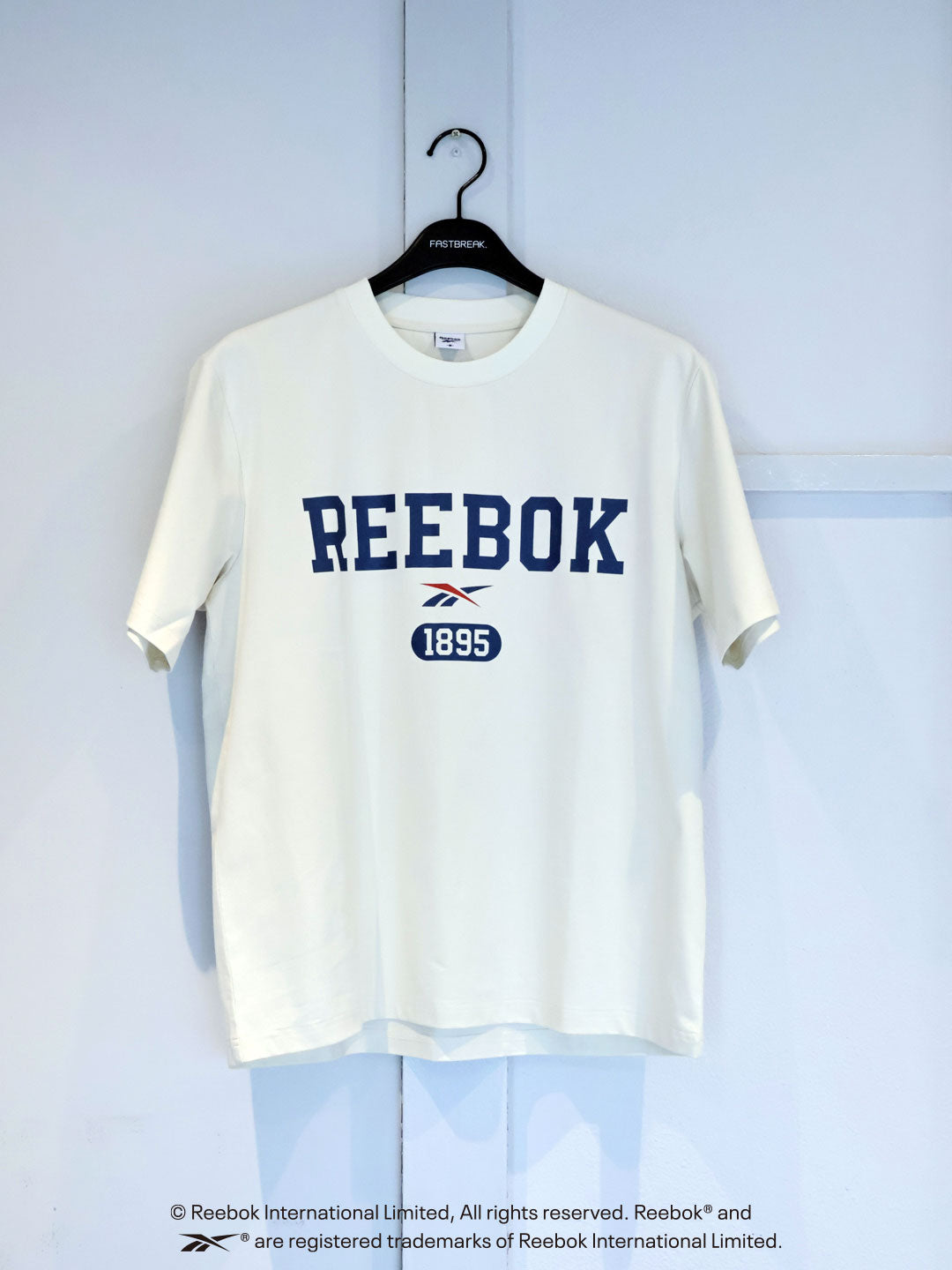 HYPER TECH  TRACK COLLEGE LOGO TEE / リーボック ハイパーテック カレッジロゴTシャツ