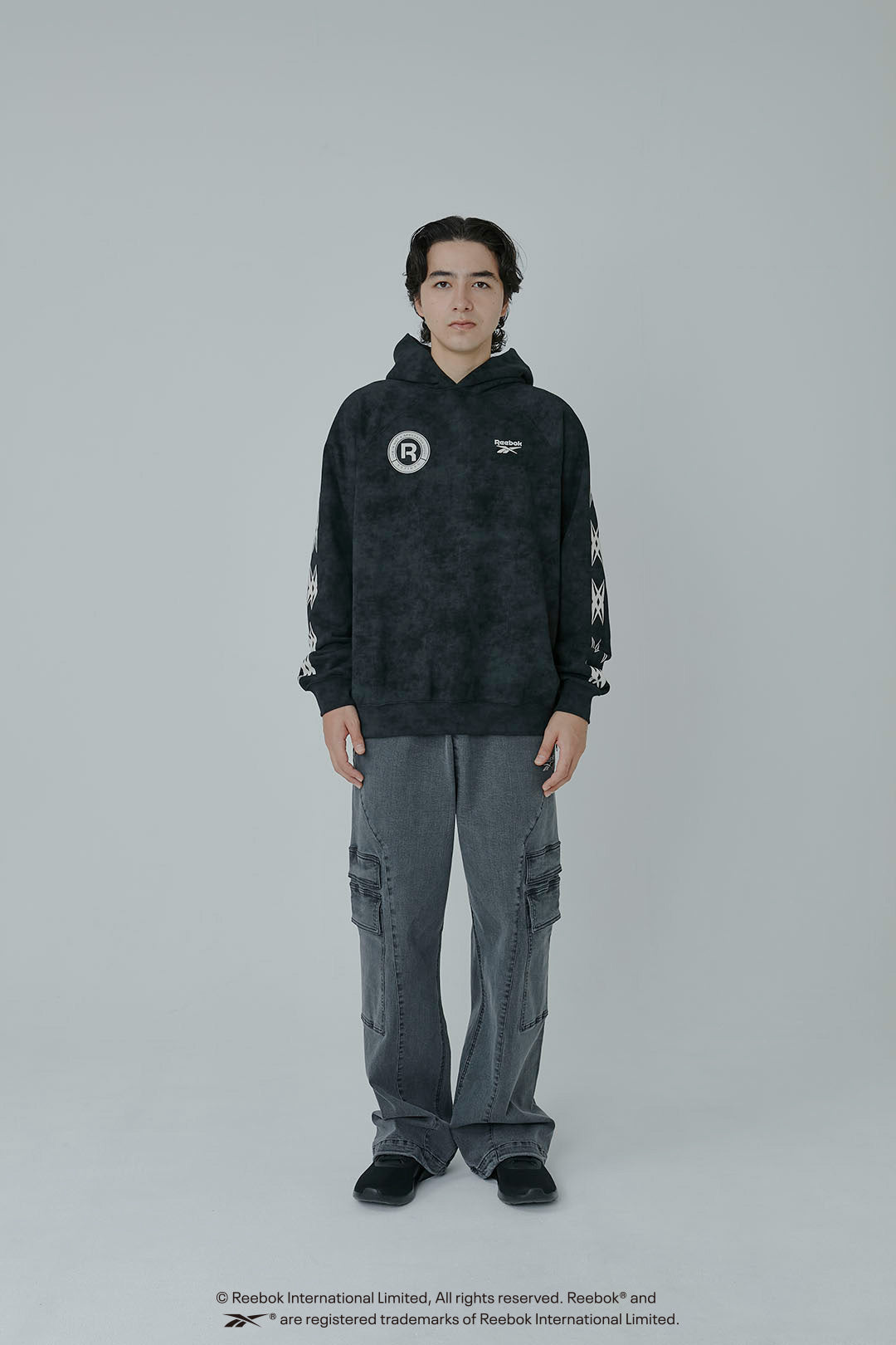 ESSENTIAL LOGO HOODIE/ リーボック エッセンシャル ロゴ フーディ