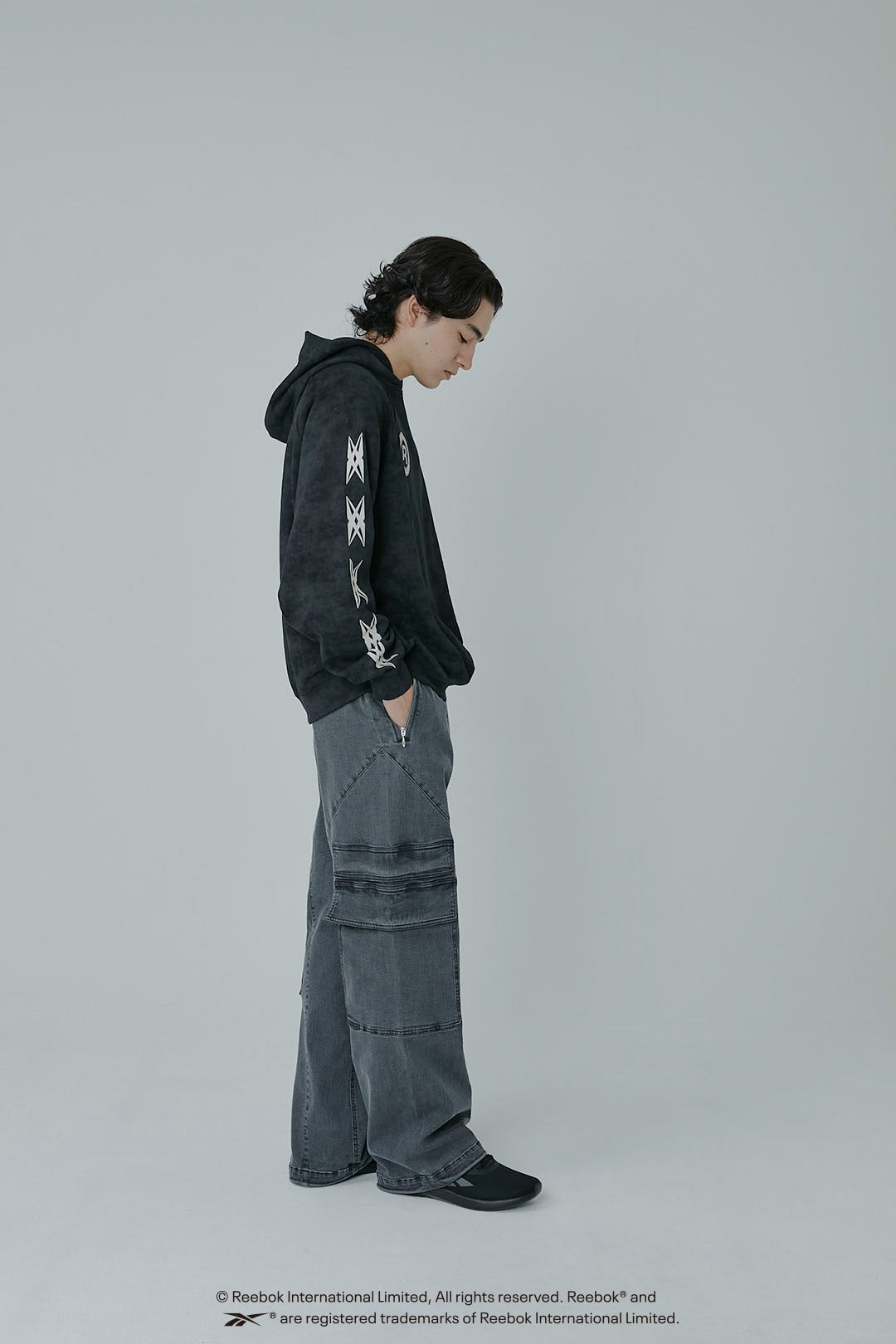 ESSENTIAL LOGO HOODIE/ リーボック エッセンシャル ロゴ フーディ